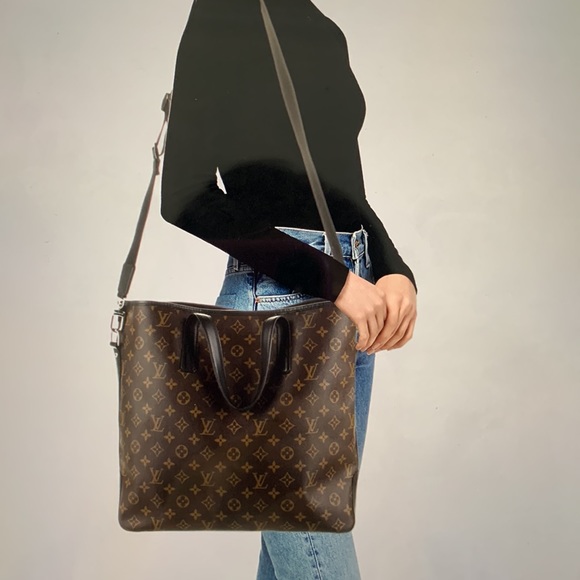 Louis Vuitton Monogram Macassar Kitan tote - Picture 12 of 12